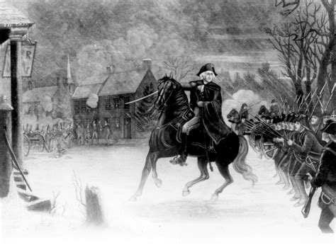 George Washington at the Battle of Trenton, New Jersey image - Free ...