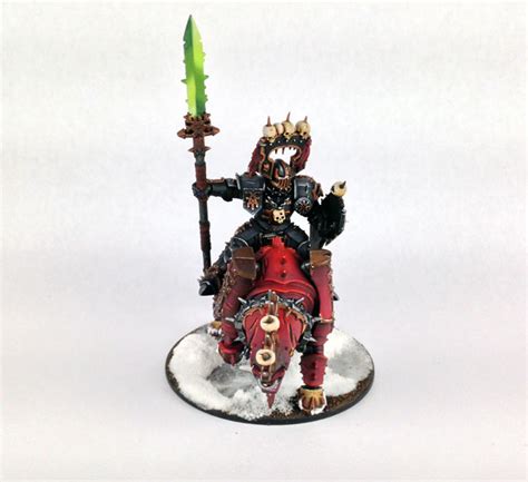 Herald of Khorne on Juggernaut Painting Showcase