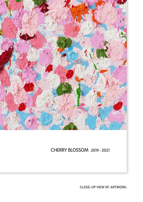 Damien Hirst Cherry Blossom 2019-2021 Poster Print. Limited - Etsy