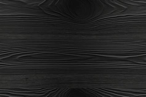 Premium AI Image | Black wood fence pattern and seamless background