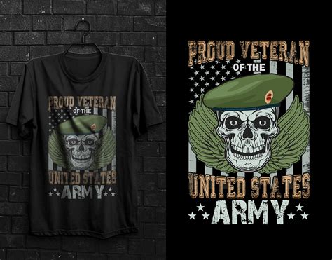 Army t-shirt design on Behance