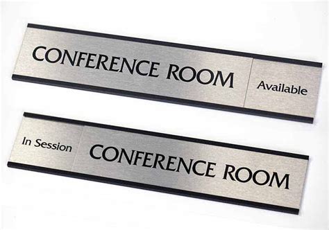 Conference Room Sign/Employee Signs | Office door signs, Room signs, Office signs