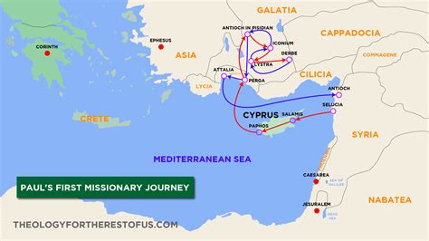 Paul’s Four Missionary Journeys: The Complete Guide – Theology For the Rest of Us