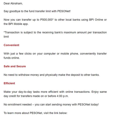 Bank-to-bank transfer up to Php500k on BPI Online via PESONet » YugaTech | Philippines Tech News ...