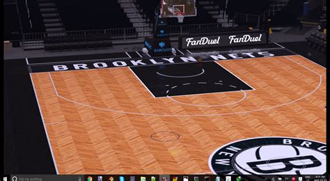 Brooklyn Nets Court V2 - NBA 2K16 at ModdingWay