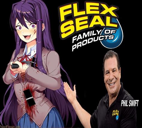 These flex tape memes are going to be the death of me. | Doki Doki Literature Club | Know Your Meme