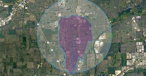 Range of LoRa : Scribble Maps