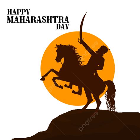 Maharashtra Din Desin With Shivaji, Maharashtra Day, Maharashtra Din, Maharashtra Diwas PNG ...