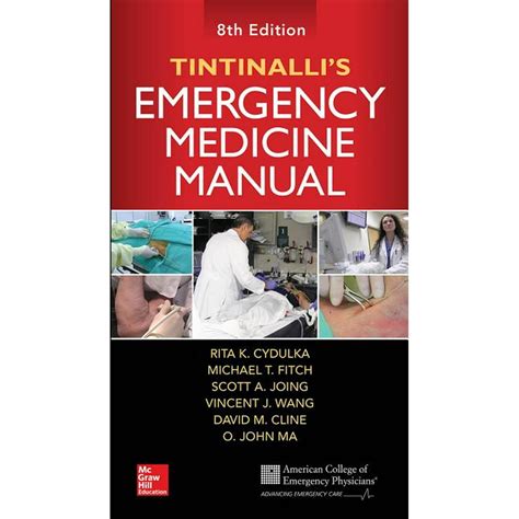 Tintinalli's Emergency Medicine Manual, Eighth Edition (Edition 8 ...