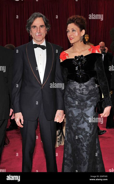 Daniel Day-Lewis and his wife Rebecca Miller arrive at the 80th Academy ...