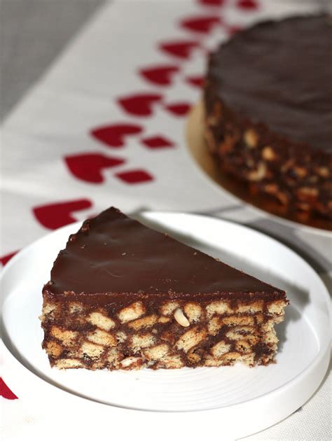 No Bake Chocolate Biscuit Cake Recipe / Snazzy Cuisine | Recipe | Chocolate biscuit cake ...