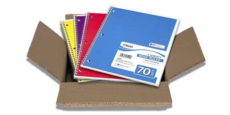 Score a 4-pack of Mead Spiral Notebooks for just $1 from Amazon