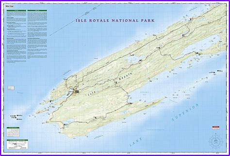 Isle Royale Trail Map Pdf Map : Resume Examples