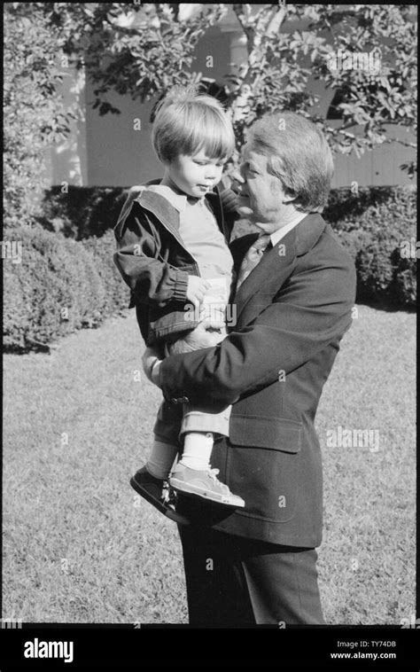 Jimmy Carter with his grandson, Jason Carter Stock Photo - Alamy