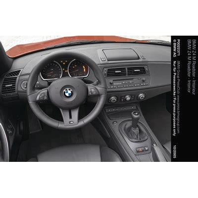 BMW Z4 M Roadster - Interior (10/2005)