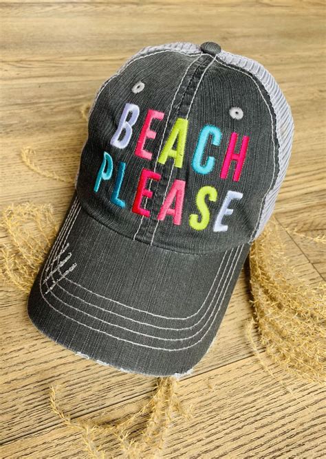 Beach hat Beach please Customize names numbers | Etsy in 2021 | Womens beach hat, Beach hat, Sun ...