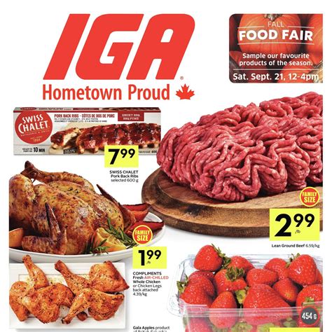 IGA Weekly Flyer - Weekly Specials - Sep 19 – 25 - RedFlagDeals.com