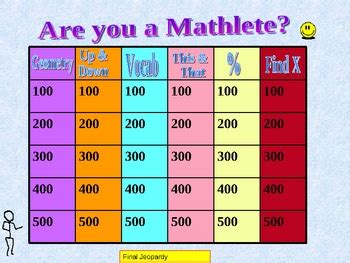 Pre-algebra: Best Jeopardy Game EVER!!!!! by Alan Staub | TpT