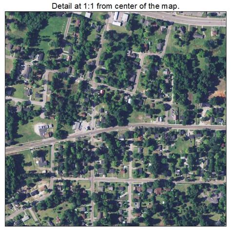 Aerial Photography Map of Manning, SC South Carolina