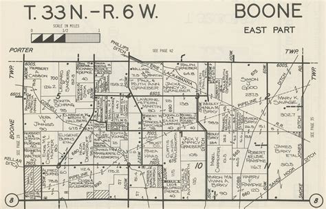 Boone County Indiana Township Map - Sella Daniella