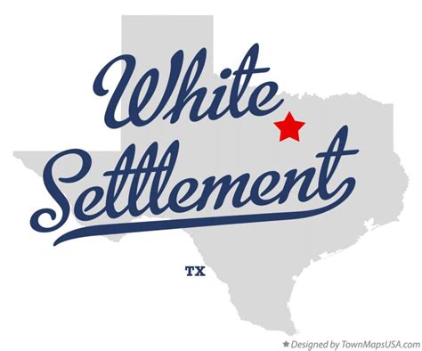 Map of White Settlement, TX, Texas