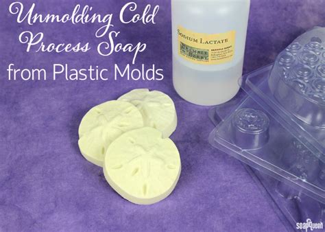 Unmolding Cold Process Soap from Plastic Molds - Soap Queen