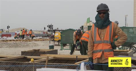 Qatar: World Cup migrant workers unpaid for months | Amnesty ...