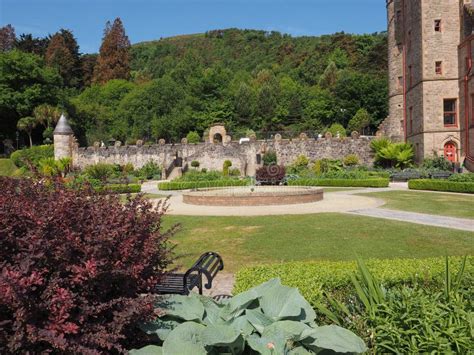 Belfast Castle Gardens on Cavehill in Belfast Stock Image - Image of ...