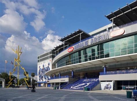 Parking at the Amalie Arena | Tampa, FL.