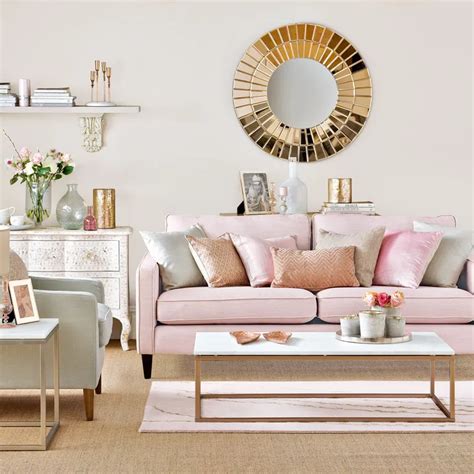 Pink living room ideas – Pink living rooms – Pink decorating ideas