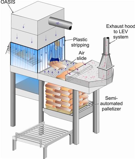 16. Semi-automated bag palletizing systems in which a worker removes... | Download Scientific ...