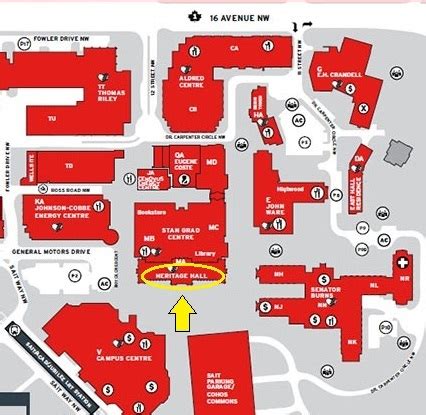 Sait Parking Map | Color 2018