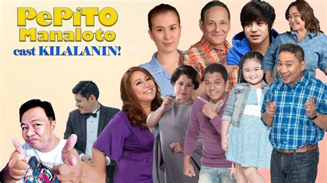 MGA CAST NG PEPITO MANALOTO SA LIKOD AT HARAP NG CAMERA - YouTube