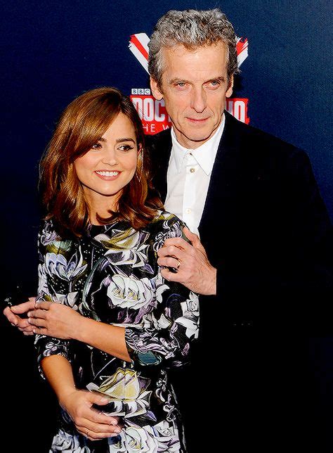 Peter Capaldi and Jenna Coleman