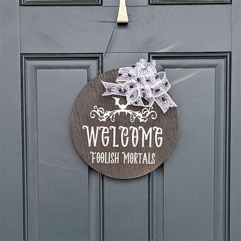 Halloween Door Sign - Etsy