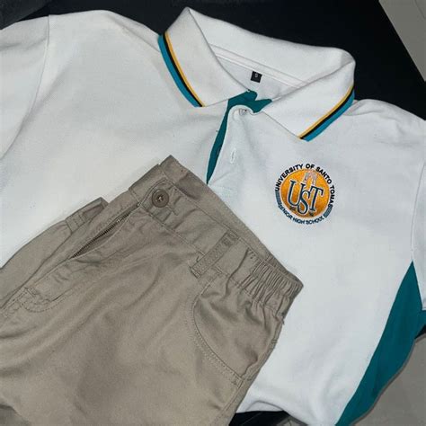 UST SHS Mens Type B uniform , Men's Fashion, Tops & Sets, Tshirts & Polo Shirts on Carousell