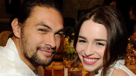 Why Rumors Are Swirling About Emilia Clarke And Jason Momoa