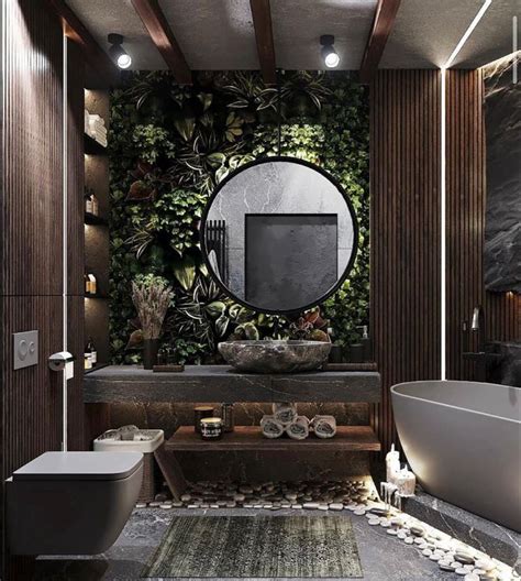 20 Luxurious Bathroom Garden Ideas with Plants - Design Swan in 2023 ...