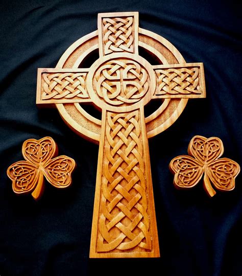 Celtic Cross Wood Patterns - Image to u