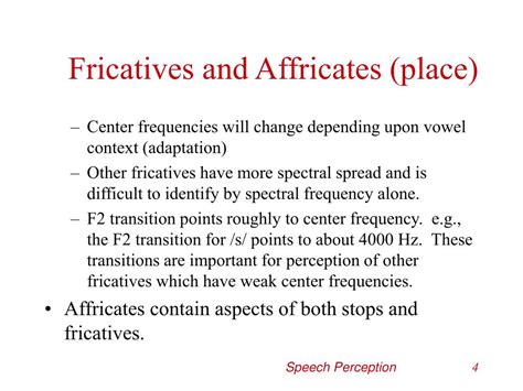 PPT - Fricatives and Affricates PowerPoint Presentation, free download ...