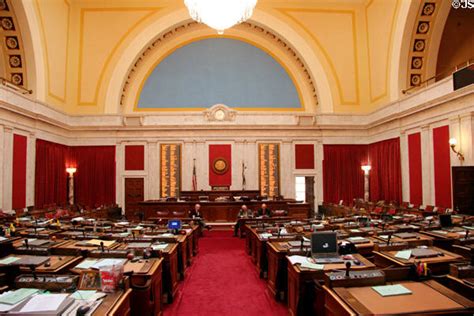 House of Delegates in the West Virginia State Capitol. Charleston, WV.