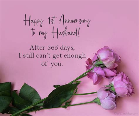 100+ Happy 1st Anniversary Wishes and Quotes - WishesMsg