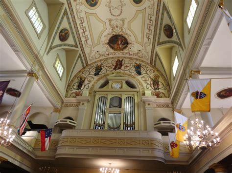 Pipe organ in Saint Louis Cathedral in Jackson Square New … | Flickr