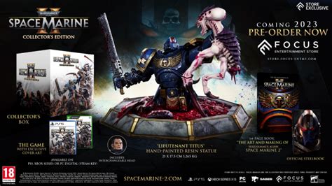 Warhammer 40,000: Space Marine 2 €250 Collector's Edition Revealed | XboxAchievements.com