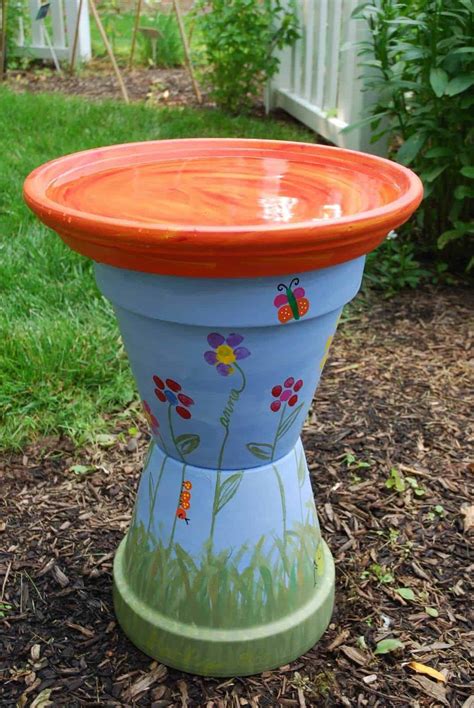 20 Easy DIY Bird Bath Projects To Attract Songbirds