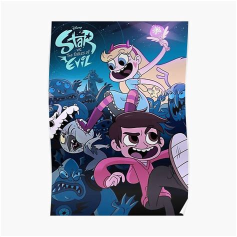 "Star vs The Forces of Evil" Poster for Sale by misery-may | Redbubble