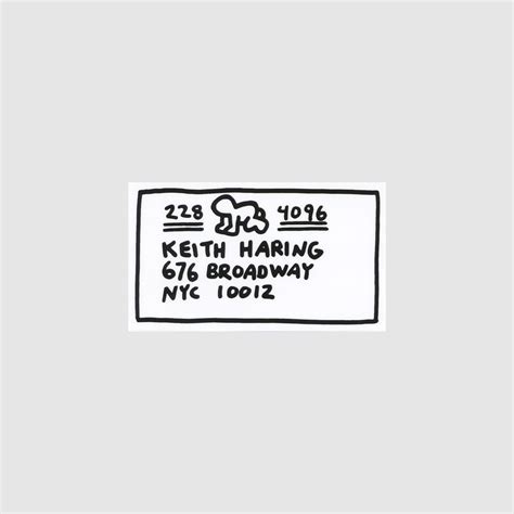 Sticker Museum — Keith Haring - Printed Label