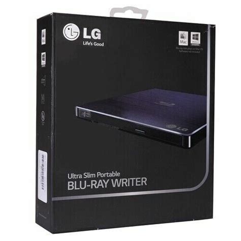 LG BP50NB40 USB 2.0 Slim Portable Blu-ray/ DVD Writer - Black for sale online | eBay