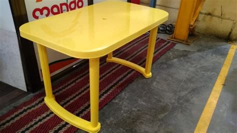 mango Plastic Colored Dining Table, 2*4 at best price in Nashik | ID ...