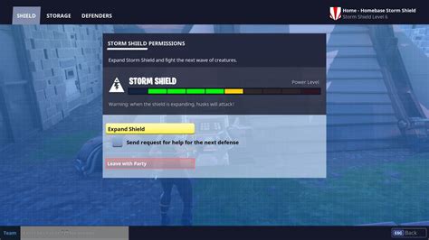 Fortnite: How to start Storm Shield Defense 7 - PwrDown